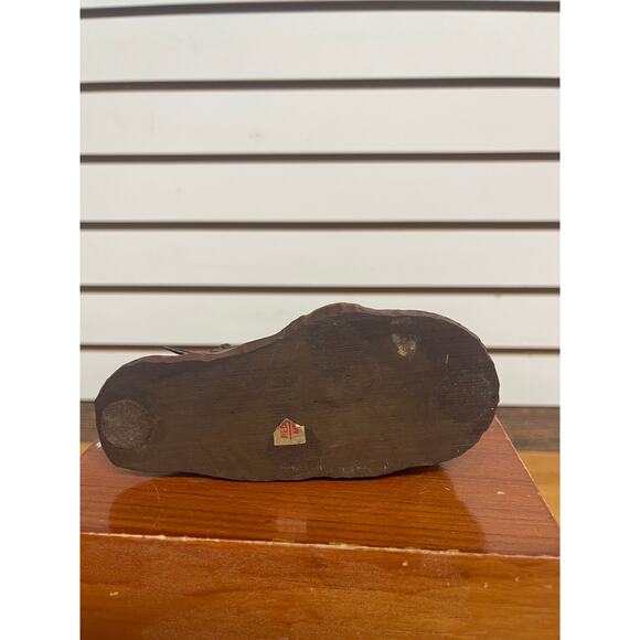 Vintage hand carved Wooden Unicorn Figurine 6" Kitschy Fantasy Decor - Picture 6 of 8